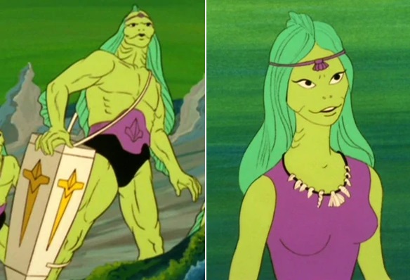 Aquan - Water-breathing native of the planet Argo